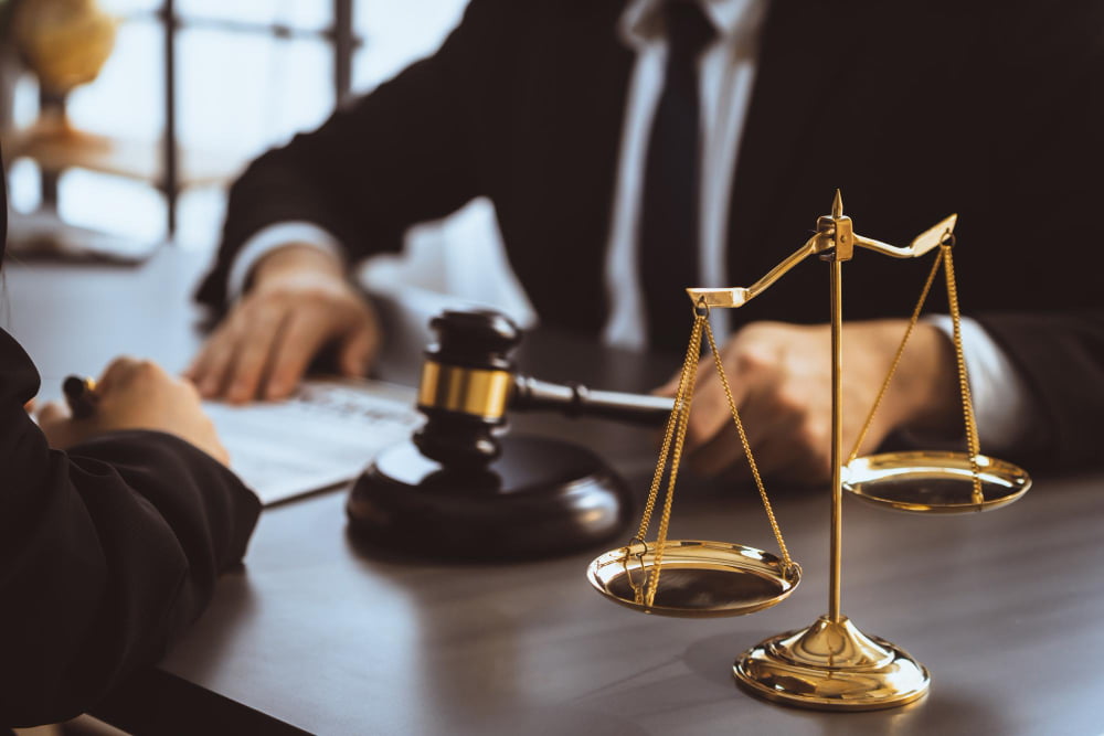 Shiny Golden Scale Balance Background As Justice Symbol Equilibrium 1